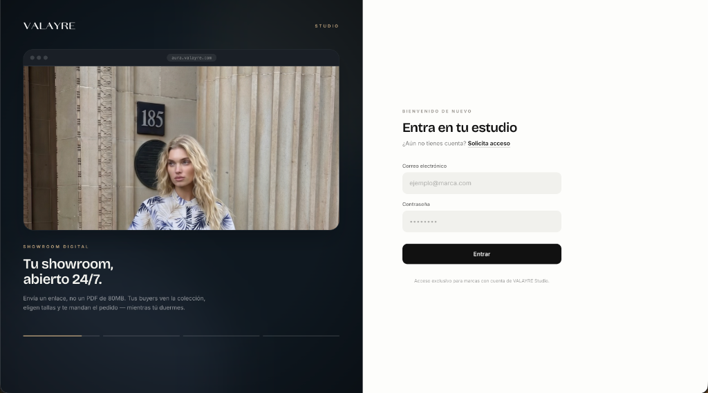 studio.valayre.com Software Preview